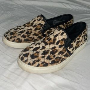 Steve Madden Animal print Slip on Sneakers